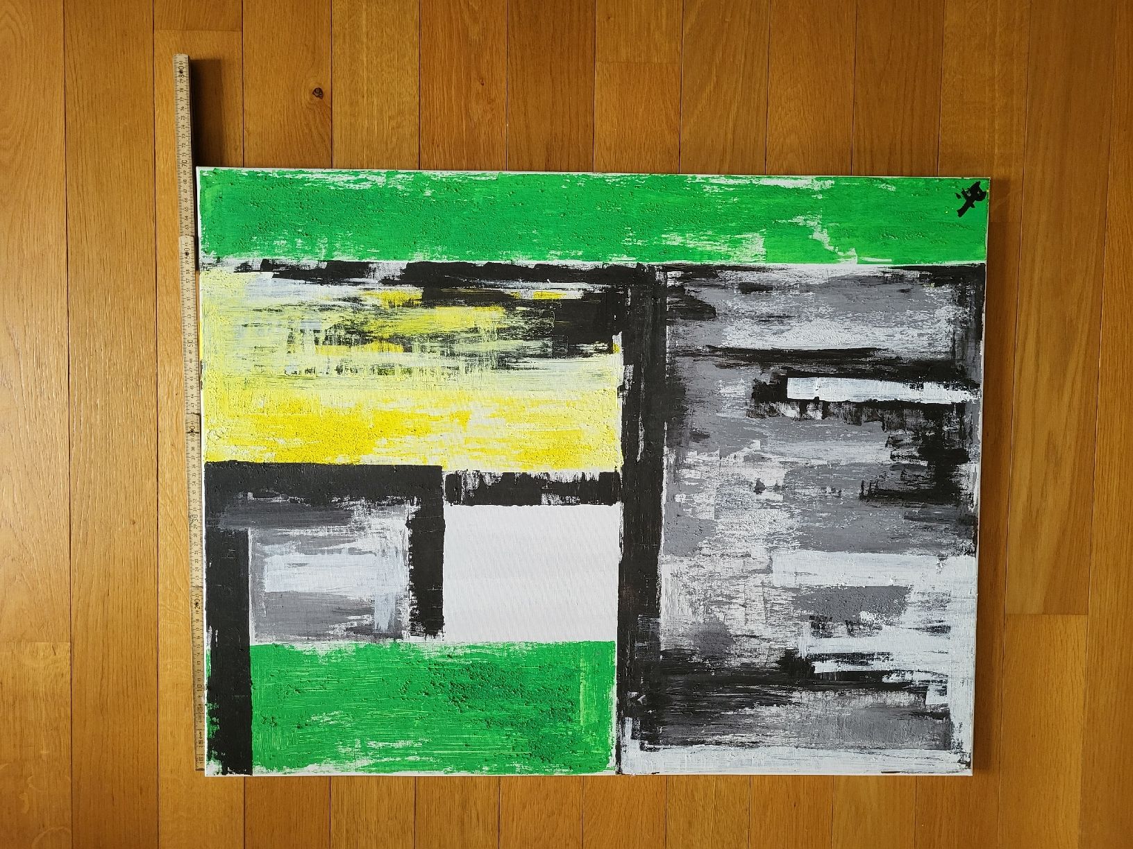Gemälde: Abstraktes Acryl Gemälde, Unikat, modern – Gebraucht aus Bischofszell von Bueli84 1