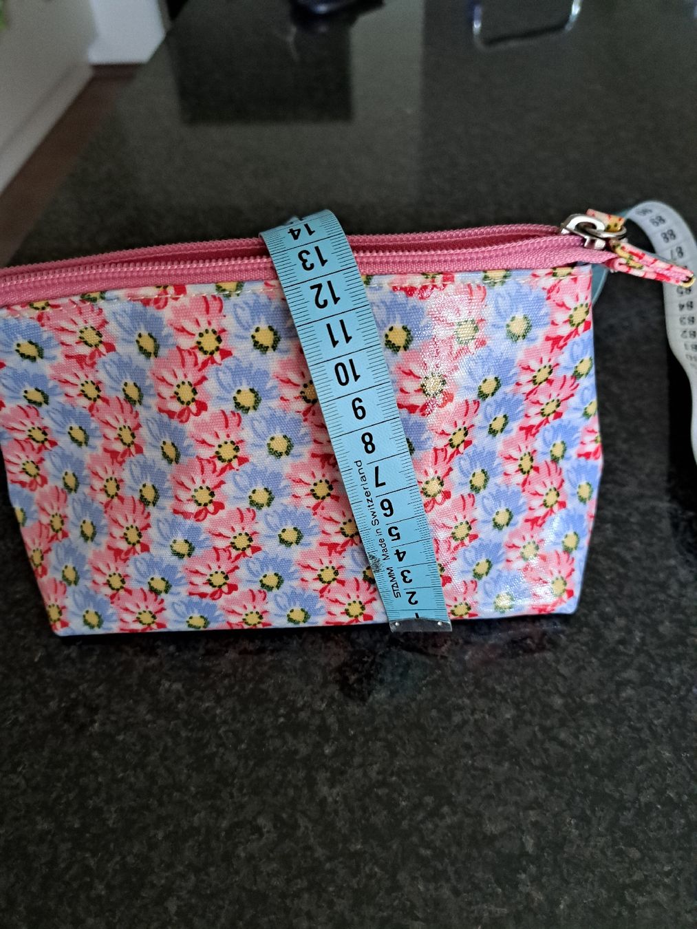 Custodie per cosmetici: Kosmetiktäschli Greengate Blumenmuster Pink/Blau  – Nuovo (secondo la descrizione) da Näfels venduto da Haegli 4