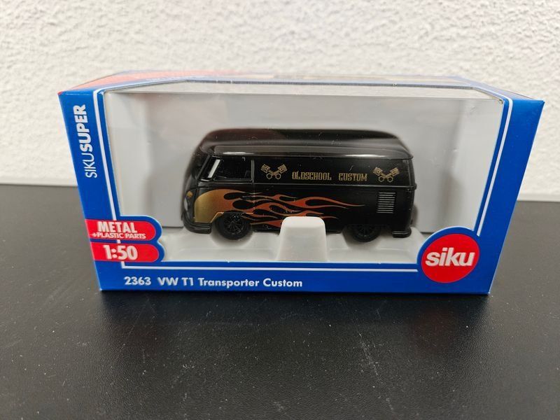 Siku Giocattoli: Neu - Siku - 2363 - VW T1 Transporter Custom – Nuovo e nell'imballaggio originale da Dagmersellen venduto da Jarsetz_Restposten