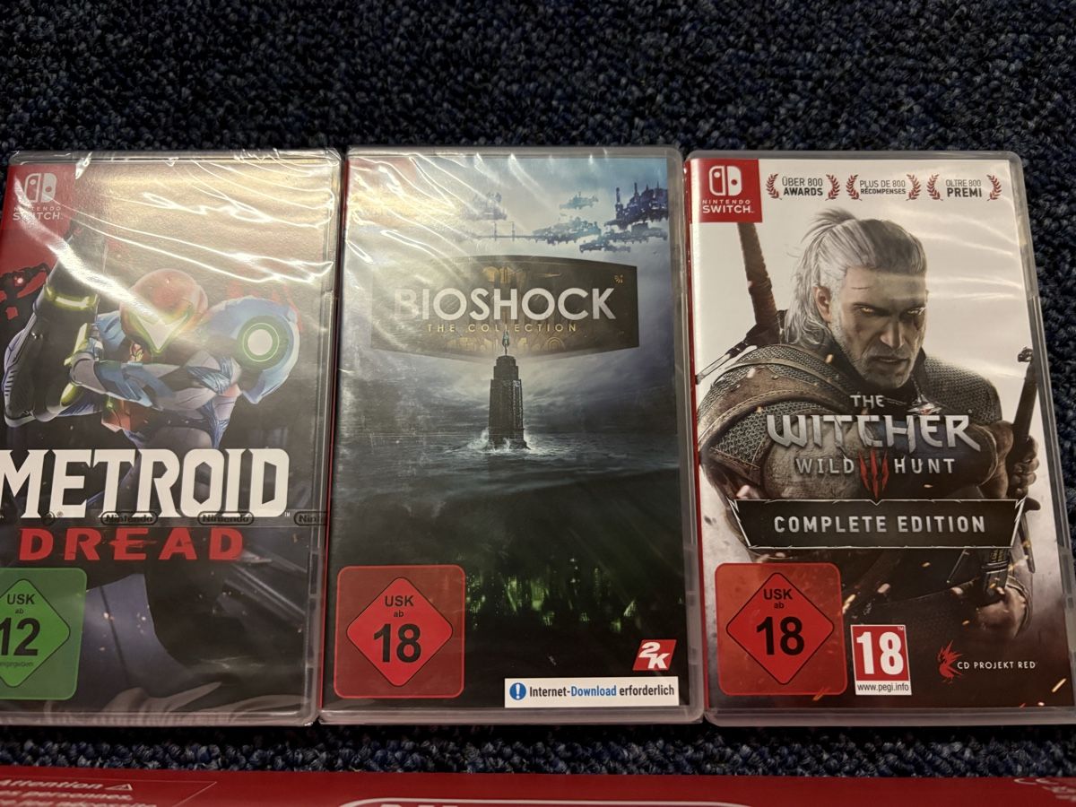 Nintendo Spiele: NINTENDO switch games ovp – Neu und originalverpackt aus Herzogenbuchsee von warrior77