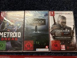 NINTENDO switch games ovp
