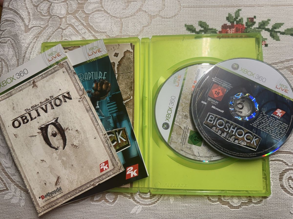 Giochi: Xbox 360: Bioshock & Oblivion Double Pack – Usato da Wil SG venduto da eid_m7ks 1