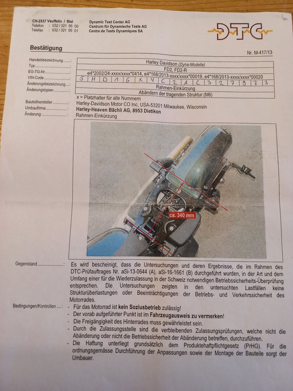 Harley-Davidson Strada: Harley FXDB 1584ccm TOPZUSTAND – Usato da Ammerswil AG venduto da savinir 9