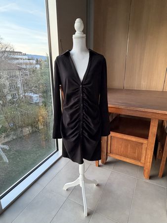 H&M Black Shirt Dress - Size L