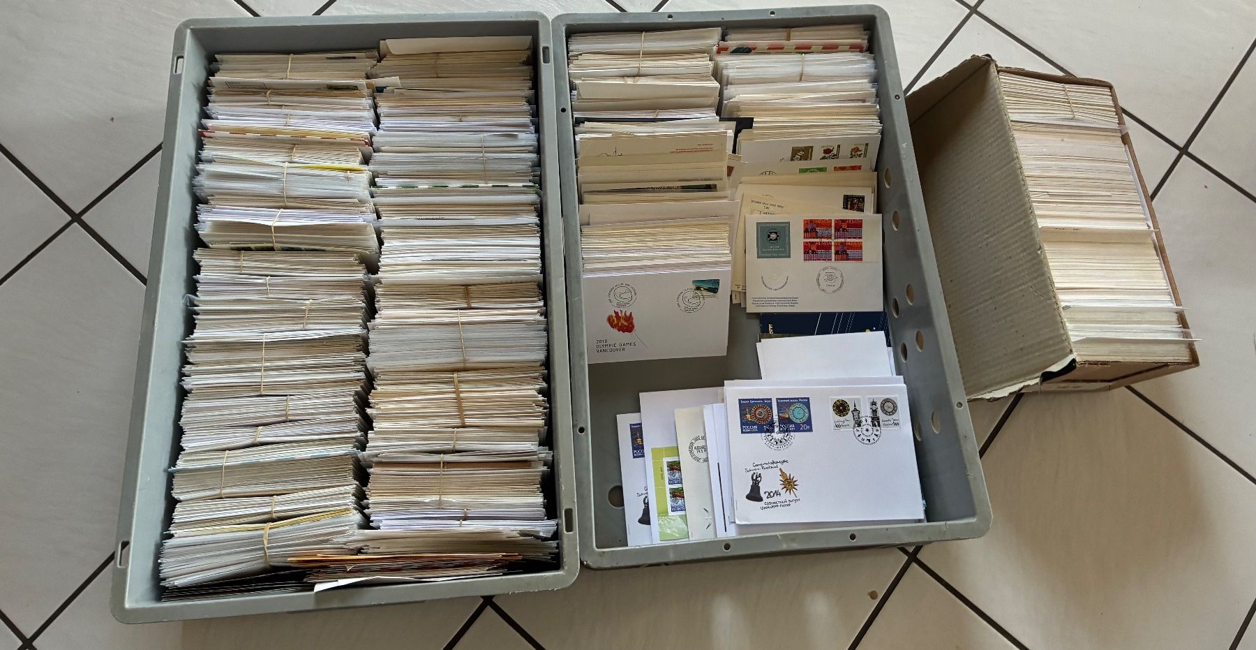 Alle Briefmarken: Lot  1500 FDC – Gebraucht aus Rovray von Ganderch