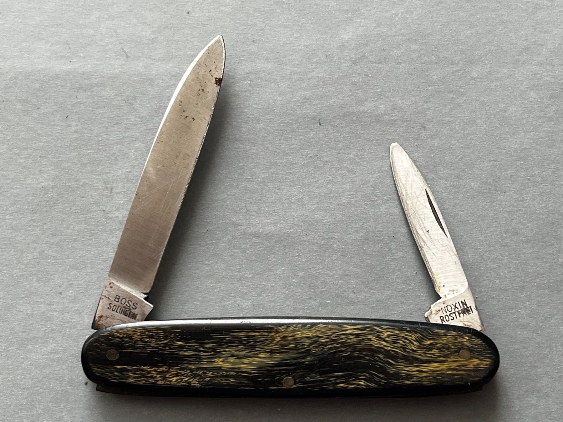 Coltelli tascabile: Sackmesser BOSS/Solingen 83 mm - selten – Usato da Zürich venduto da FV.vintage 1