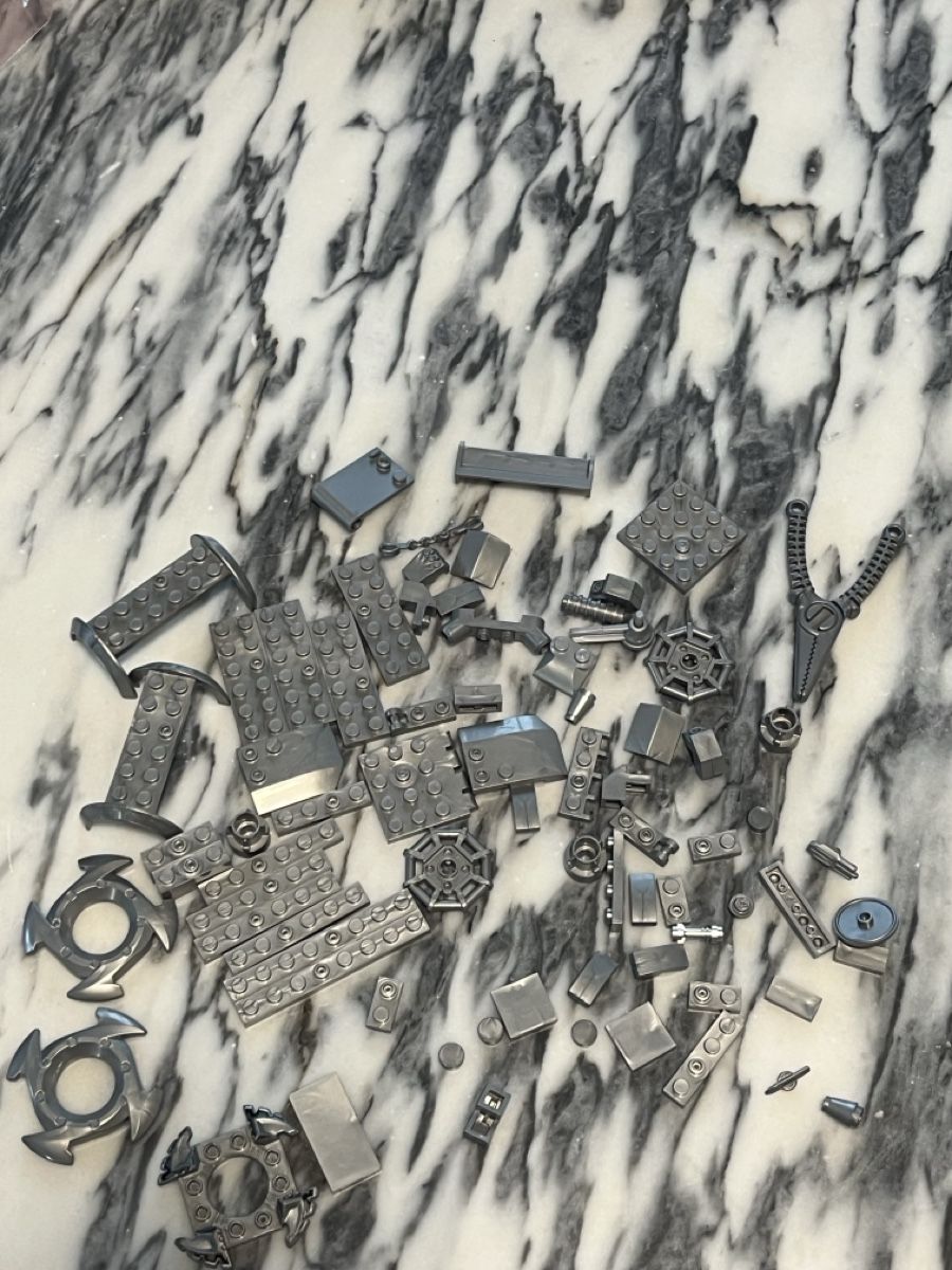 Lego Kit di costruzioni: Lego Bausteine silber – Usato da Reutigen venduto da treu3006