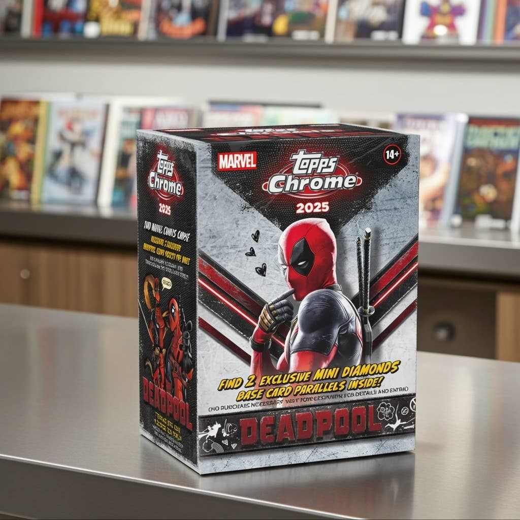 Pack Valeur 2025 Topps Chrome Deadpool (Neu (gemäss Beschreibung)) in ...
