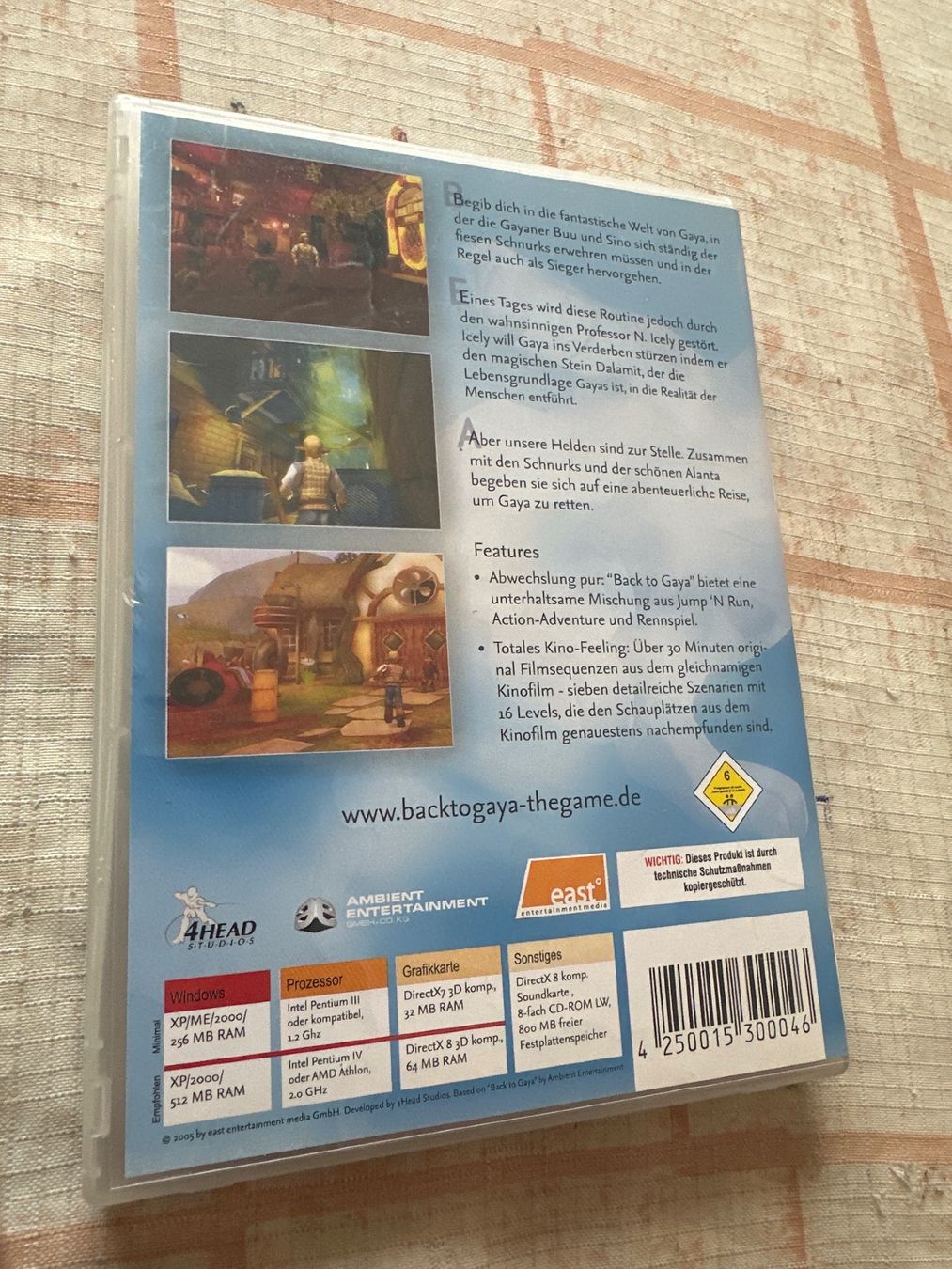 Giochi: Back to Gaya PC CD-ROM – Usato da Schaffhausen venduto da D-MAC 1