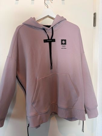 On Swiss Team Hoodie lila, Gr. L, ungetragen