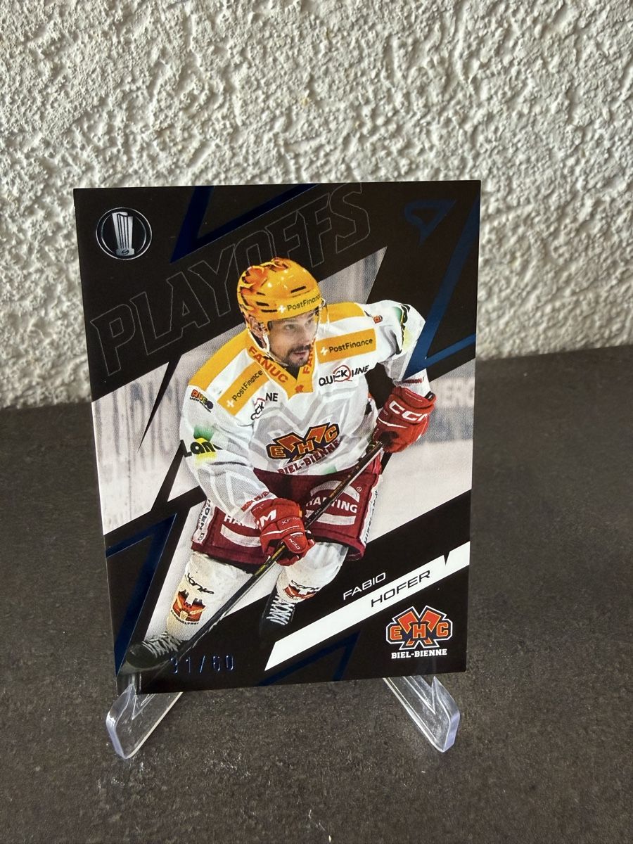 Sportzoo Cartes à collectionner: 31/60 - Fabio Hofer - EHC Bienne – Neuf avec emballage d'origine à Réchy par Leeroy1998