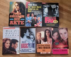 7 Bücher: John Grisham, Basic Instinct, Hilary & Jackie