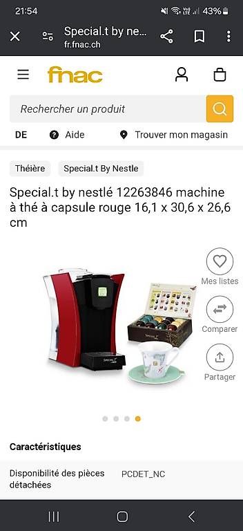 Teiere: Machine à thé Nestlé – Usato da Founex venduto da Ana_2412 1