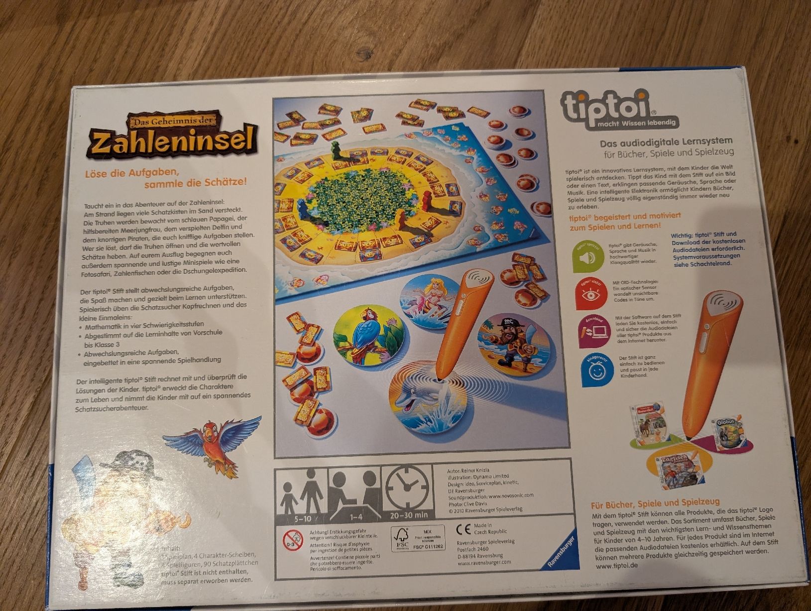 Tiptoi Spiele: zahleninsel Tip Toi  – Gebraucht aus Busswil BE von Binchenbeetli 1