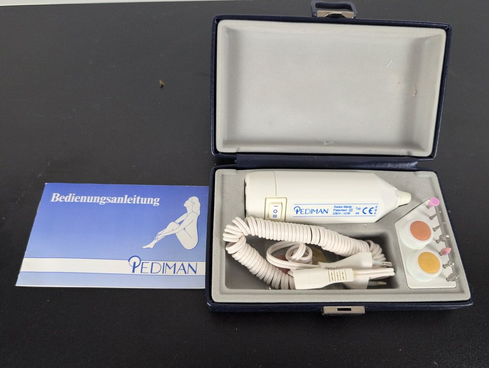 Pediman Nagelpflege-Set, neuwertig, mit Zubehör, komplett! (Gebraucht ...
