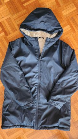 Veste de pluie chaude en ciré 12 ans/152