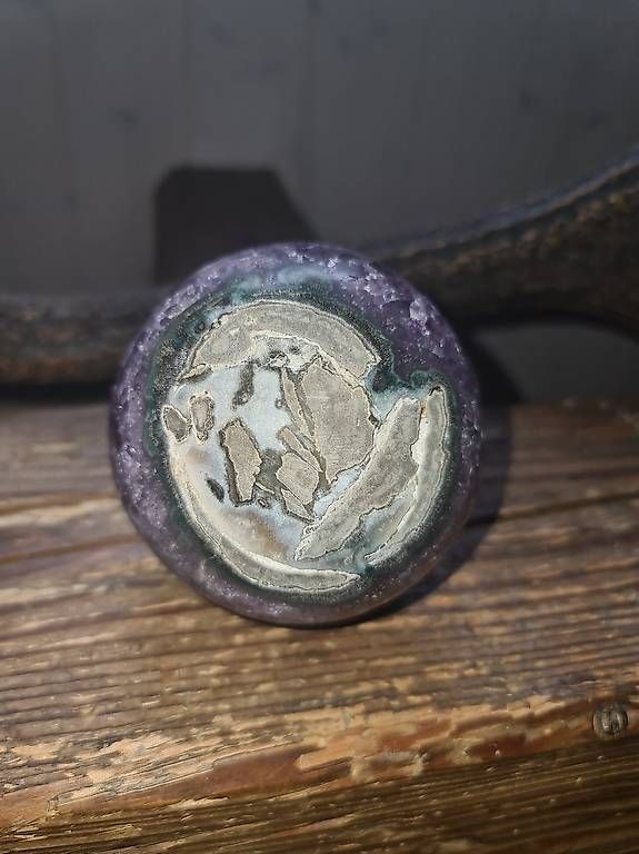 Mineralien & Heilsteine: Amethyst Kugel, Geode, Kristallkugel, Deko, Edelstein – Neu (gemäss Beschreibung) aus Reute AR von angelflower 1