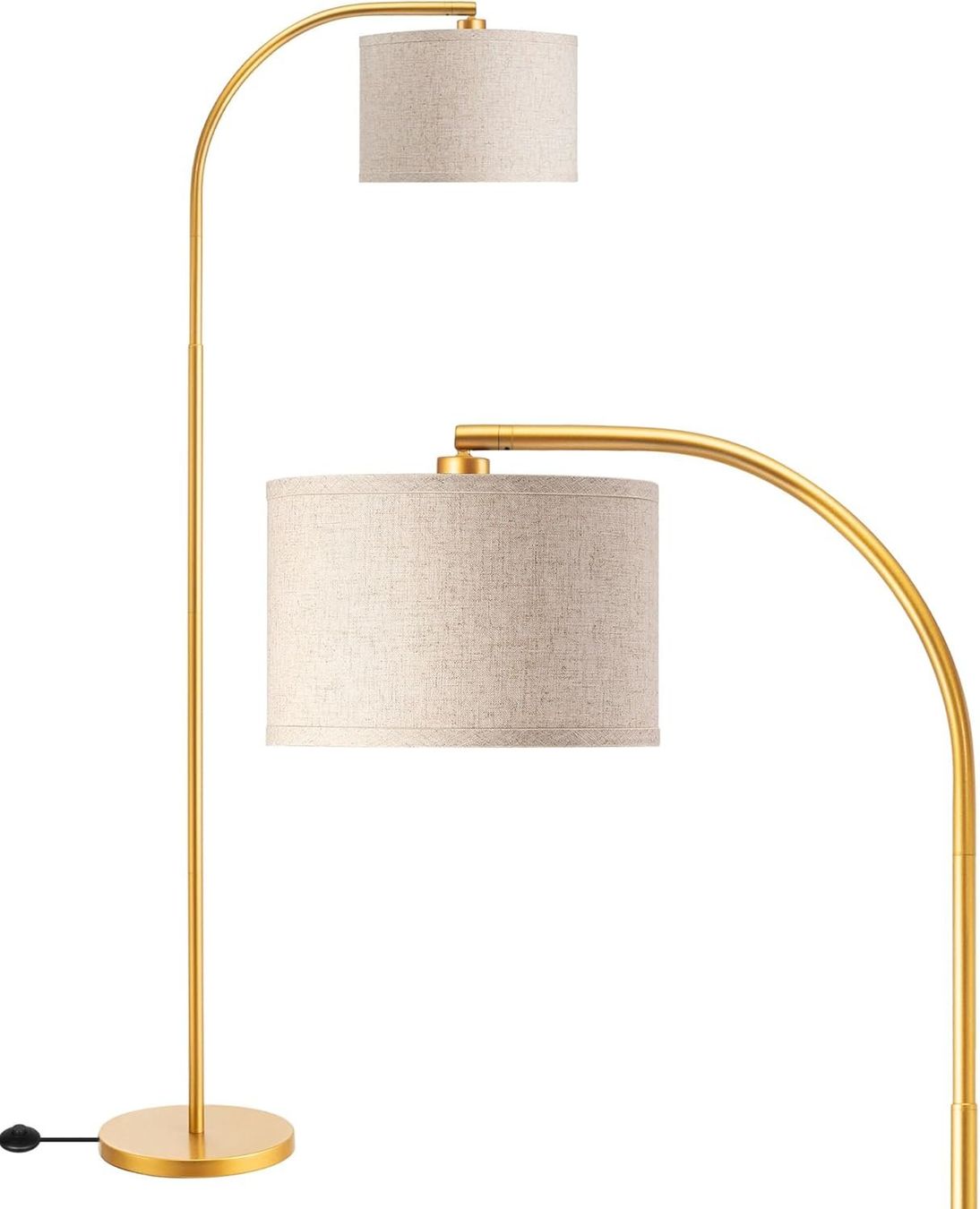 Lampade: Stehlampe Wohnzimmer 161cm Bogenlampe Verstellem Beigen – Nuovo e nell'imballaggio originale da Hundwil venduto da tec_mm27