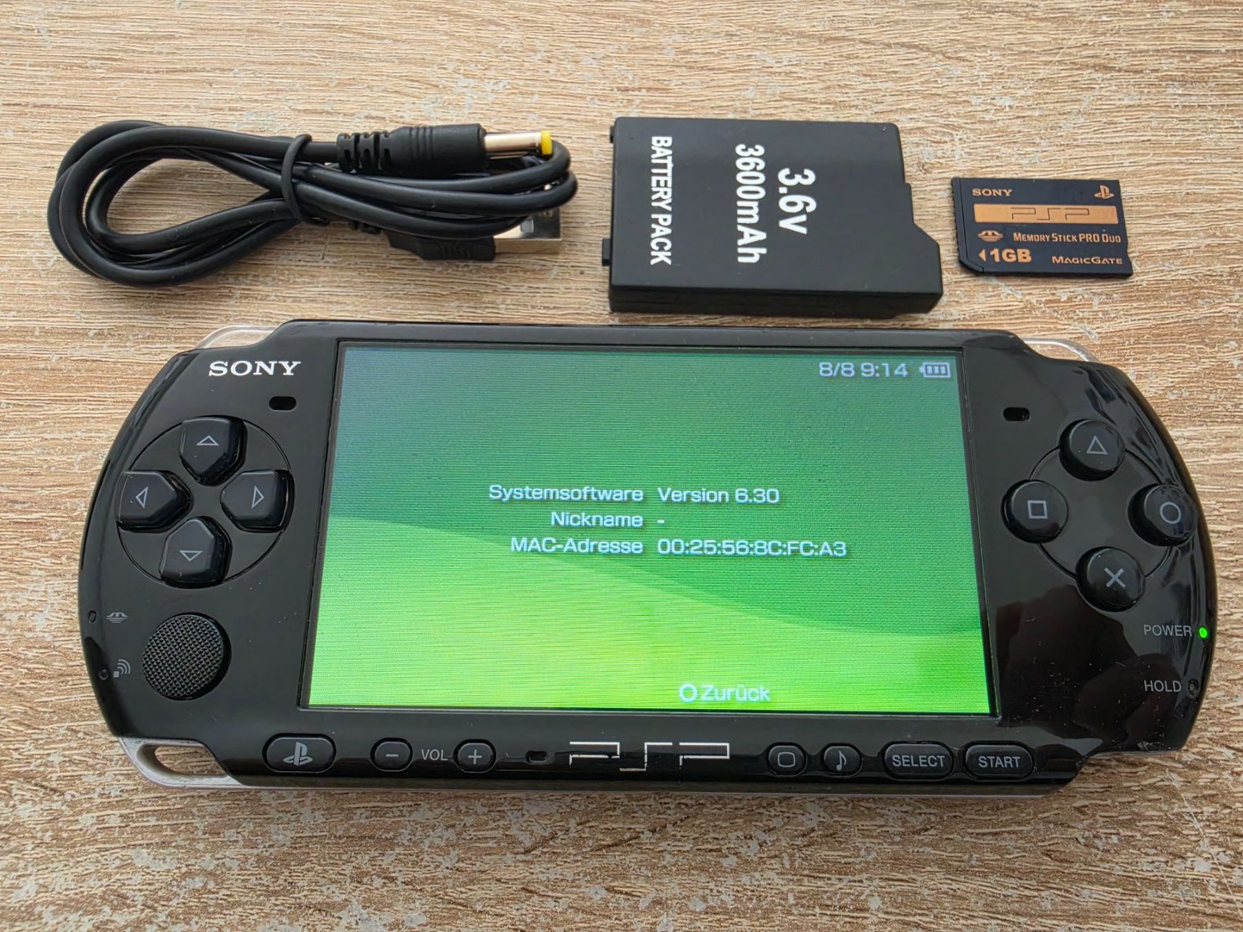 Sony Konsolen: Sony PSP Playstation Portable 3000er Modell – Gebraucht aus Sempach von Knuckles17