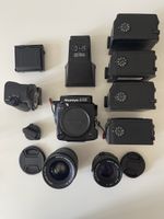 Mamiya 645 Medium Format Camera with Lens and Accessories