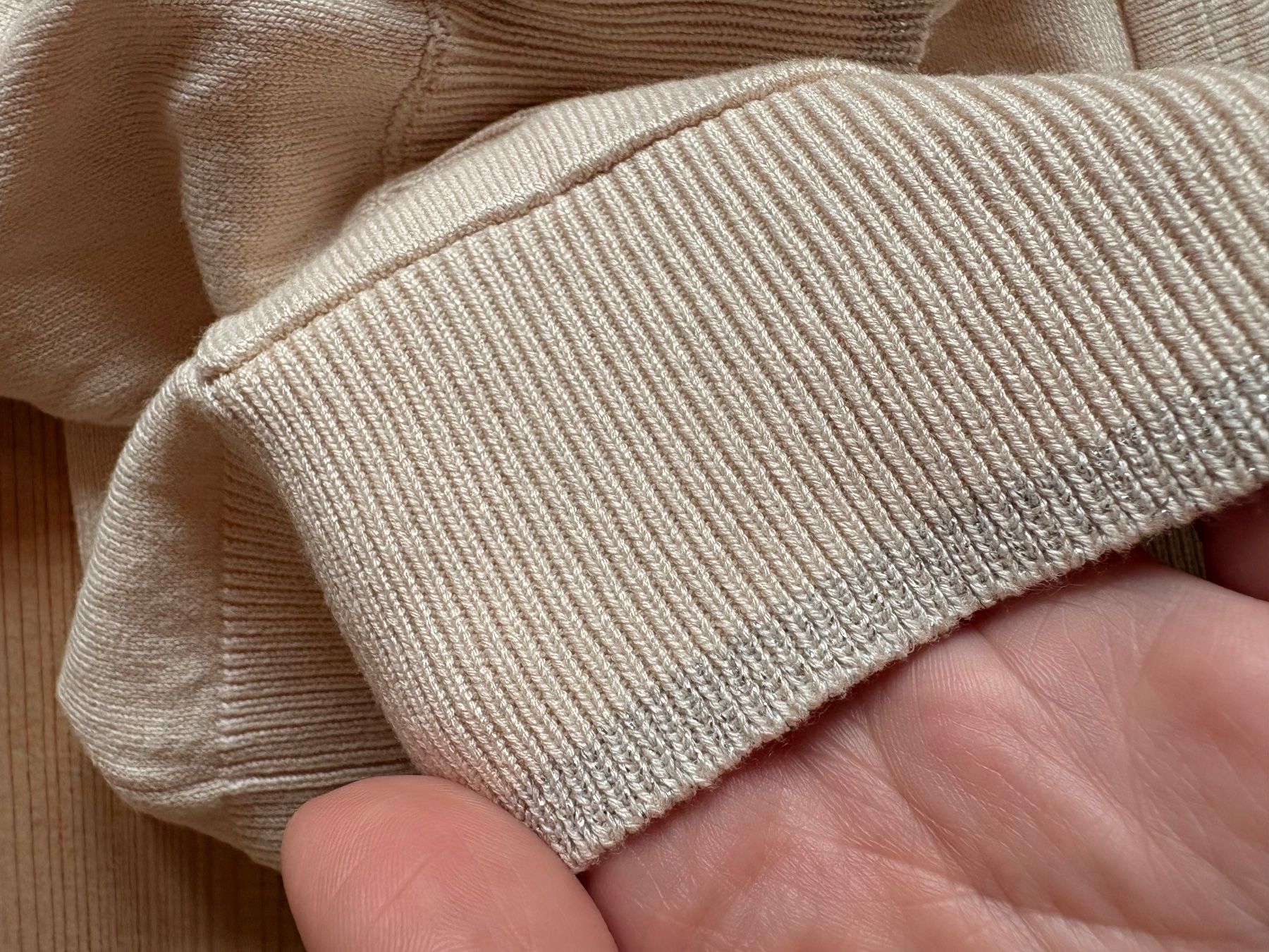 Pullover & Sweatshirts: Jäckchen /Cardigan/Pullover dünn Strick,Glitzer-Borte,Gr.M – Neu (gemäss Beschreibung) aus Siblingen von Vany_McDougall 8