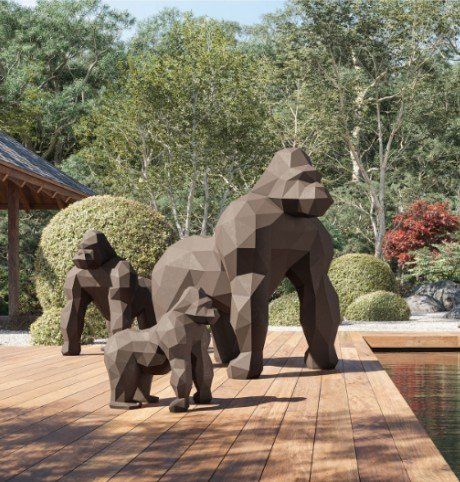 Sculture & Statue: Statue Wakai Gorille Saru Vondom – Nuovo e nell'imballaggio originale da Martigny venduto da ShowroomXL 2