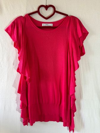 Romantischer Pullover, Pullunder von Zara Gr. S