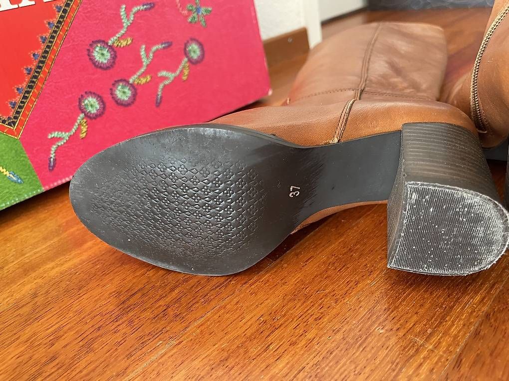 Scarpe da donna: Stiefel Gr.37 von Lazamani, Marone – Usato da Buchs ZH venduto da wunderwelt74 2