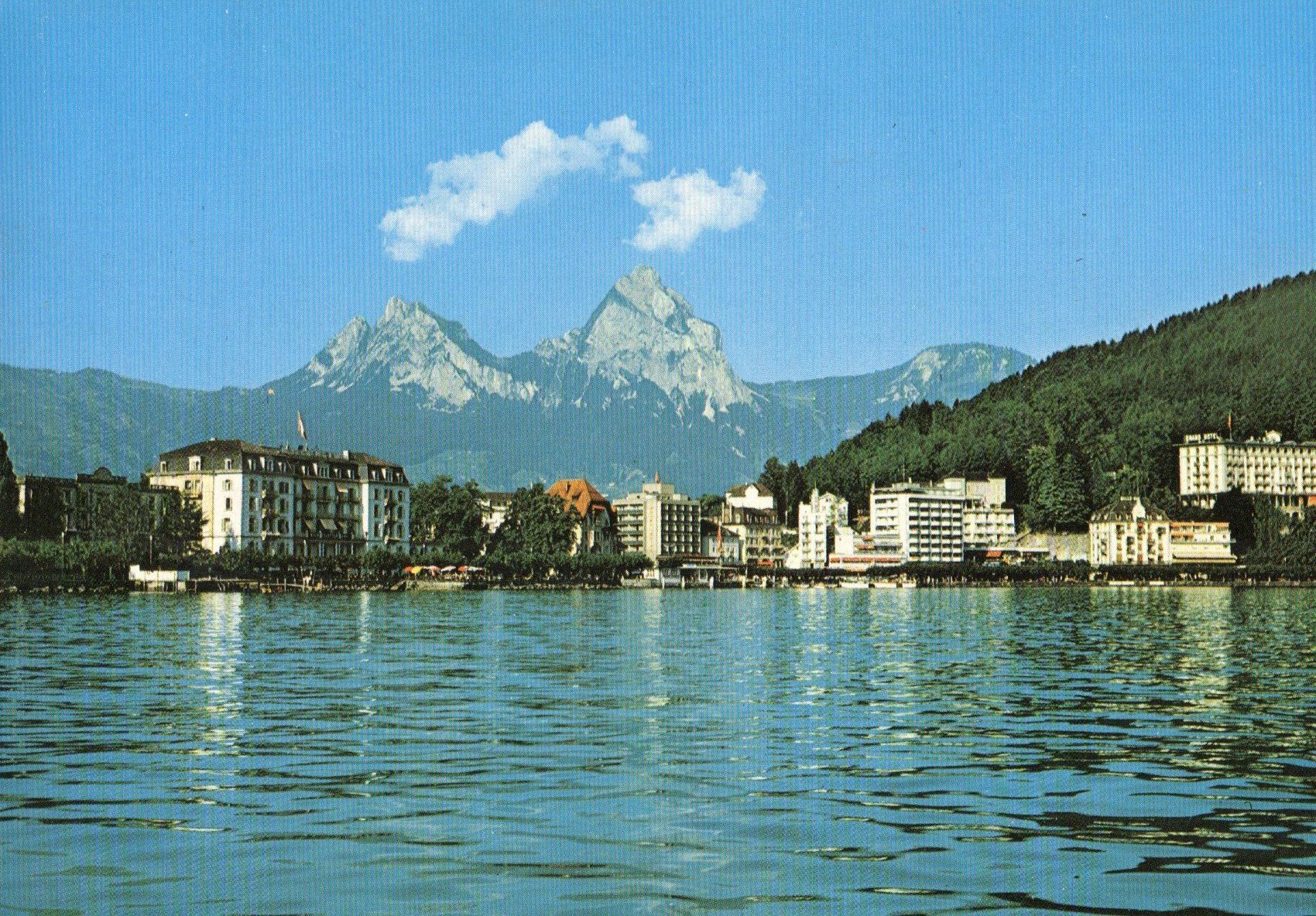 Cartoline postali: Brunnen – Usato da Melano venduto da pisonsdro