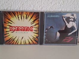 2CD Scorpions - Face The Heat  & Savage Amusement 😍