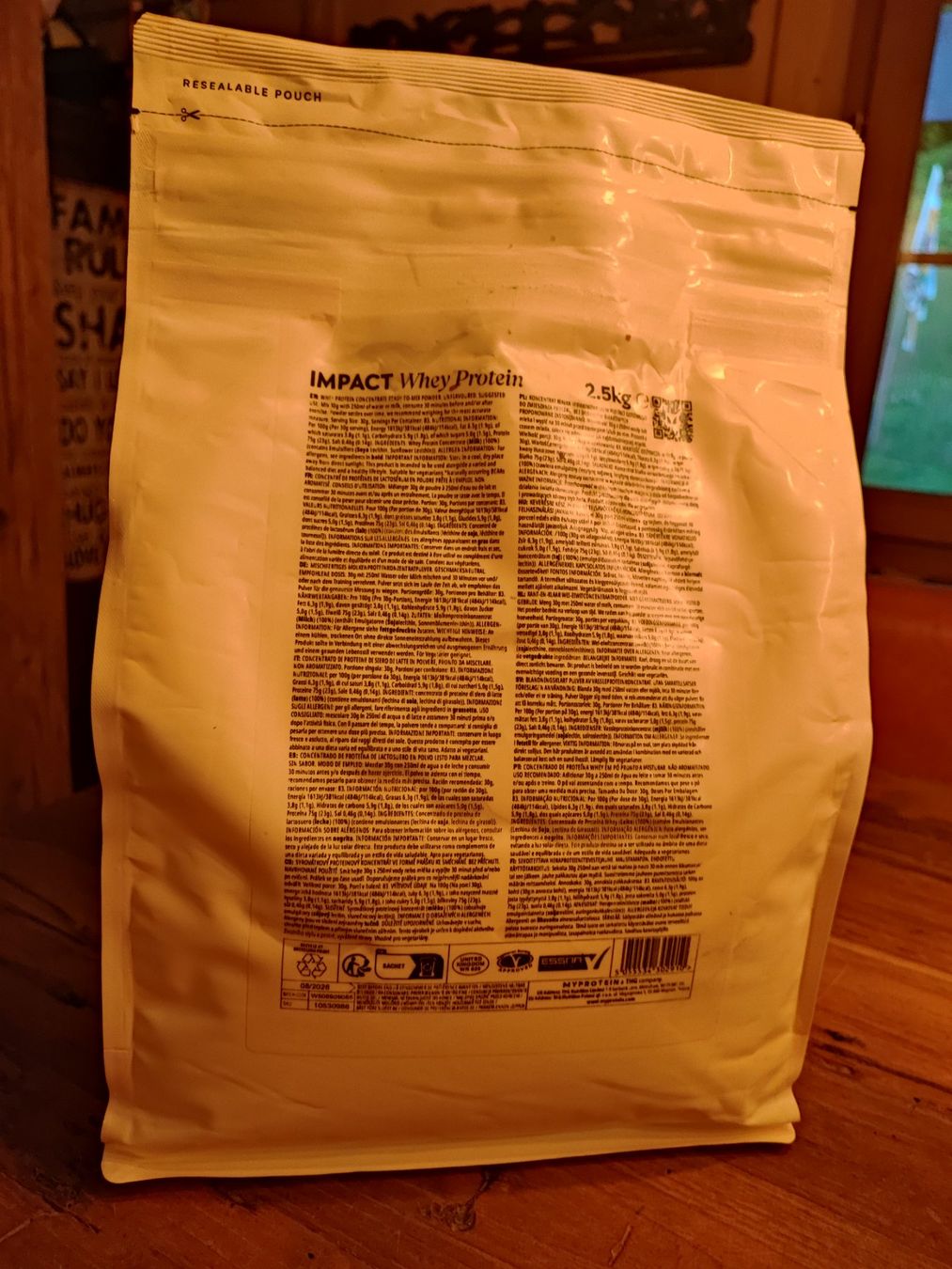Cibi & Specialità: Myprotein Impact Whey Protein 2.5kg – Nuovo e nell'imballaggio originale da Beinwil am See venduto da stephanielarsen 1