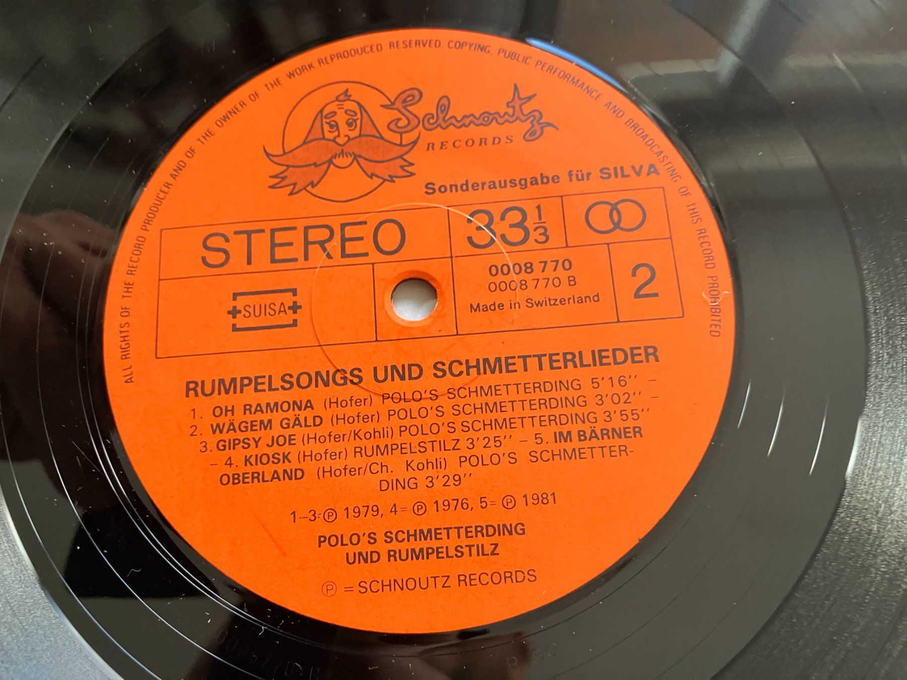 Dischi in vinile: Polo Hofer – Usato da Aarwangen venduto da Jukebox3 9