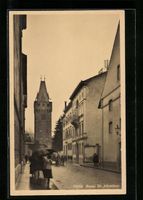 Basel, Strassenpartie am St. Albanthor