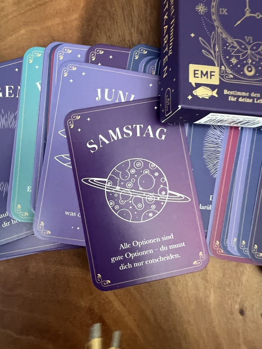 Karten: Tarot/ Zeitkarten 64 Karten neuwertig – Gebraucht aus Aarberg von Edelschungit 2