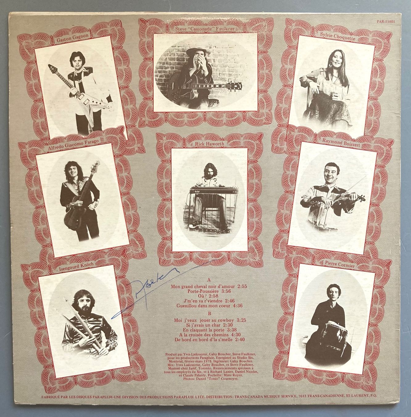 Dischi in vinile: CASSONADE - CASSONADE – Usato da Poliez-Pittet venduto da Newtown-Records 1