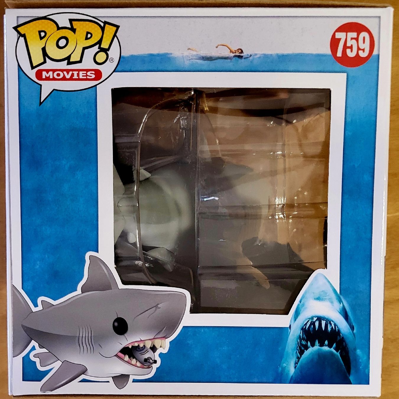 Funko Statuette: Funko Pop Jaws  Great White Shark with Diving Tank – Nuovo e nell'imballaggio originale da Montet (Glâne) venduto da KOADA 3
