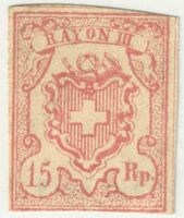 Rayon III Nr 20 ungebraucht mit Attest Hermann SBK 3500 RAR