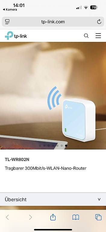 Modem & Router: Tp Link Router Extender TL WR 802 N – Usato da Fahrni b. Thun venduto da Joer1