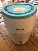 Wenig gebrauchter Luftbefeuchter Philips Nano Cloud hellblau