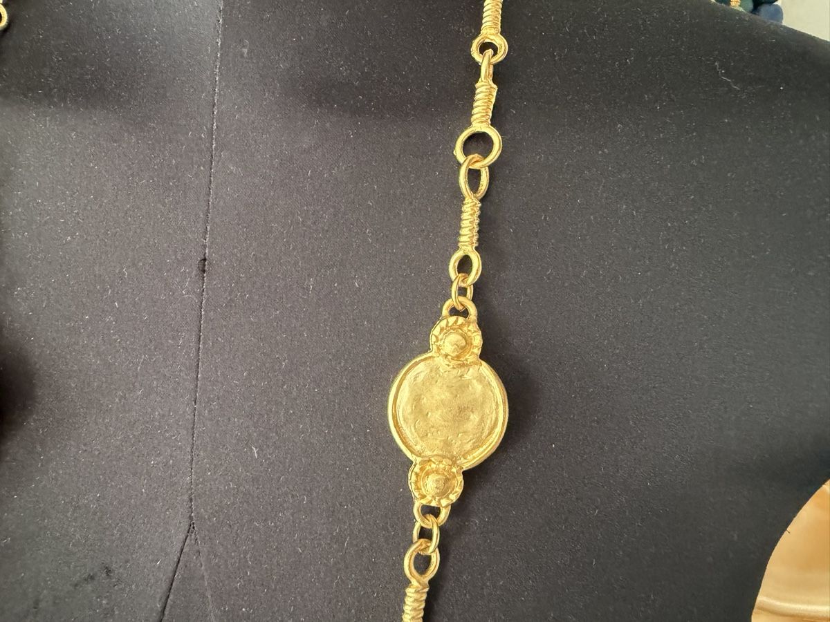 Catenine: Vintage lange HalsketteLuxus Modeschmuck   – Usato da Lamone venduto da LaCantinaMagica 5