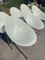 6 Kartell Mr. Impossible Design-Stühle by Philipp Stark