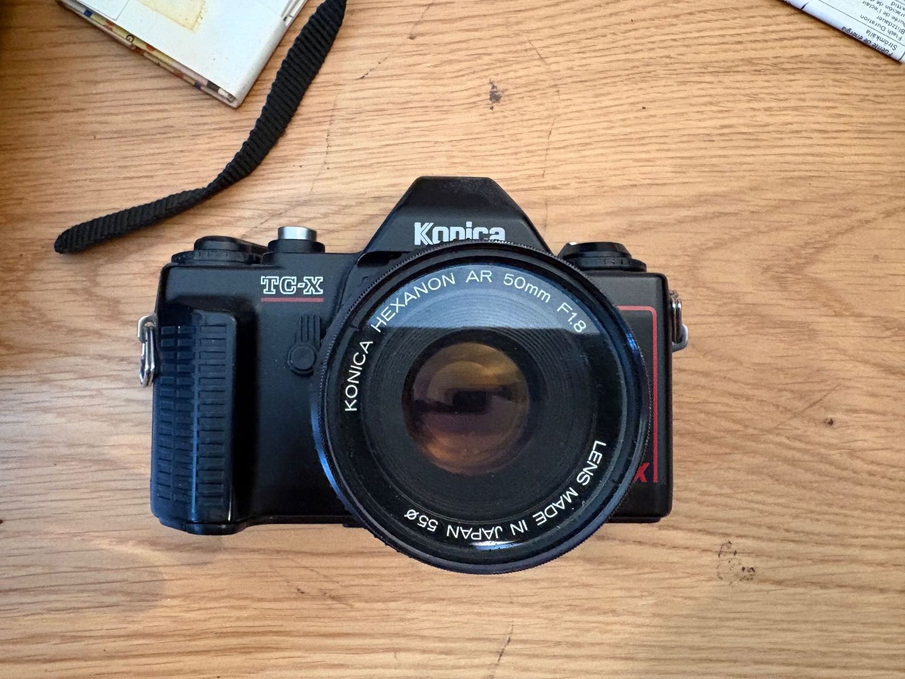 Konica Fotocamera: Konica TC-X Spiegelreflexkamera Set | 3 Objektive – Usato da Rheineck venduto da roh_b2yn 2