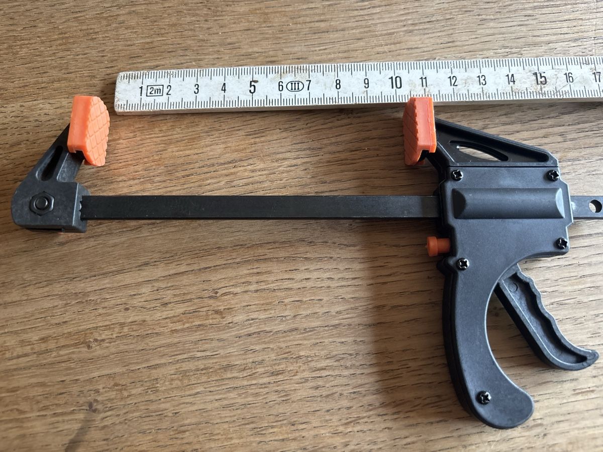 Tous les outils: 6 Klemmzwingen – Neuf avec emballage d'origine à Vordemwald par Weisskopfseeadler 1