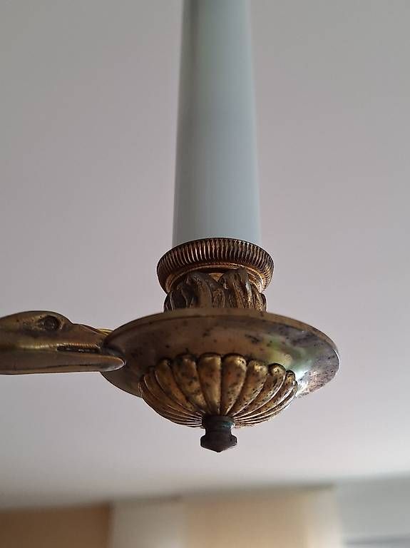 Kronleuchter & Deckenlampen: Lustre Empire à 6 feux – Gebraucht aus Bevaix von tor_5z8m 3