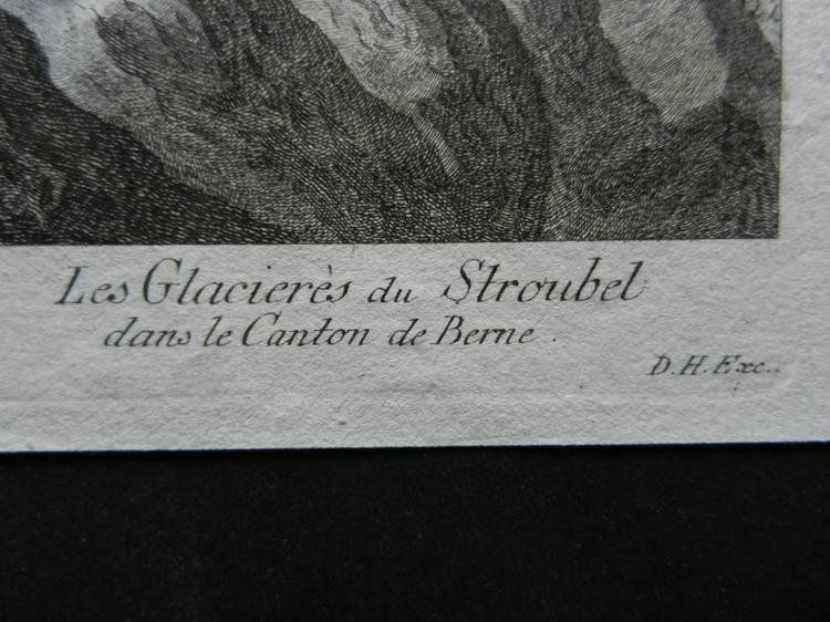 Incisioni: Gletscher des Strubels Berner Oberland – Usato da Risch venduto da Rischli15 3