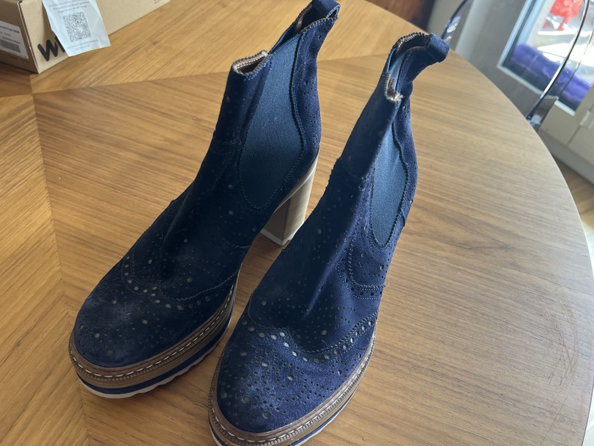 Scarpe da donna: Spanische Brogue-Style Stiefel - Grösse 41 – Nuovo (secondo la descrizione) da Baar venduto da gwe_996p 4