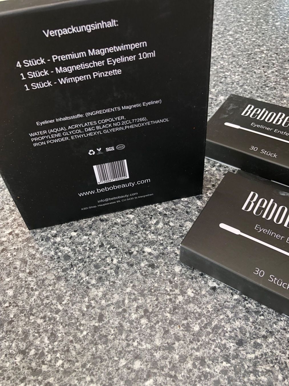 Cura del viso: Magnet-Wimpernset Bebo Beauty – Nuovo e nell'imballaggio originale da Balsthal venduto da Malisha2009 3