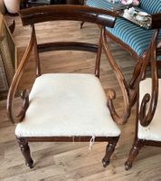 Antike Stühle -  Carver Chairs Regency  Mahagoni