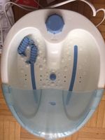 Neuwertiges Fusssprudel und Massagebad