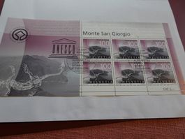 2004, KLEINBOGEN AUSGABETAG UNESCO MONTE SAN GIOGIO